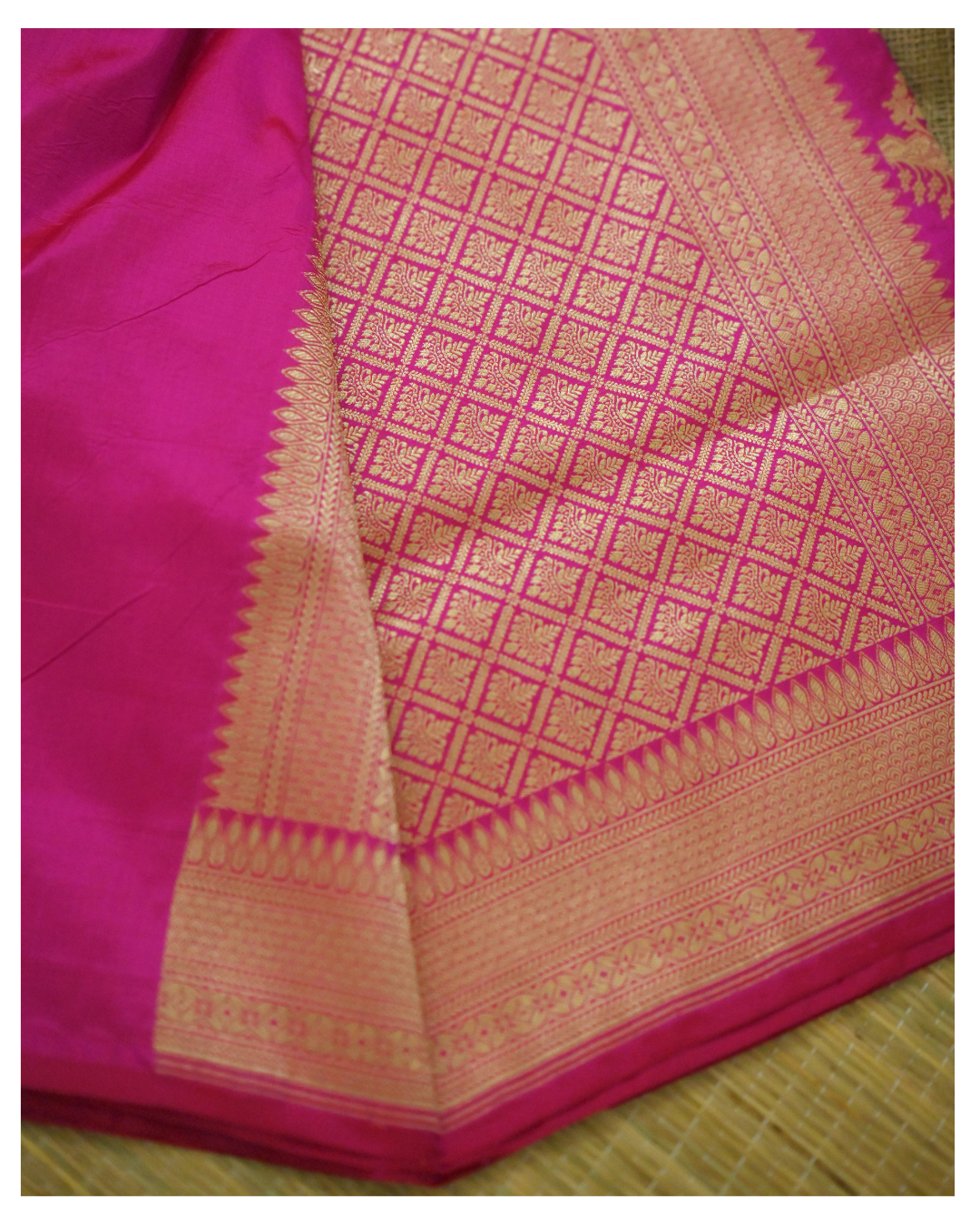 Pure Katan Silk Handloom Banarasi Saree