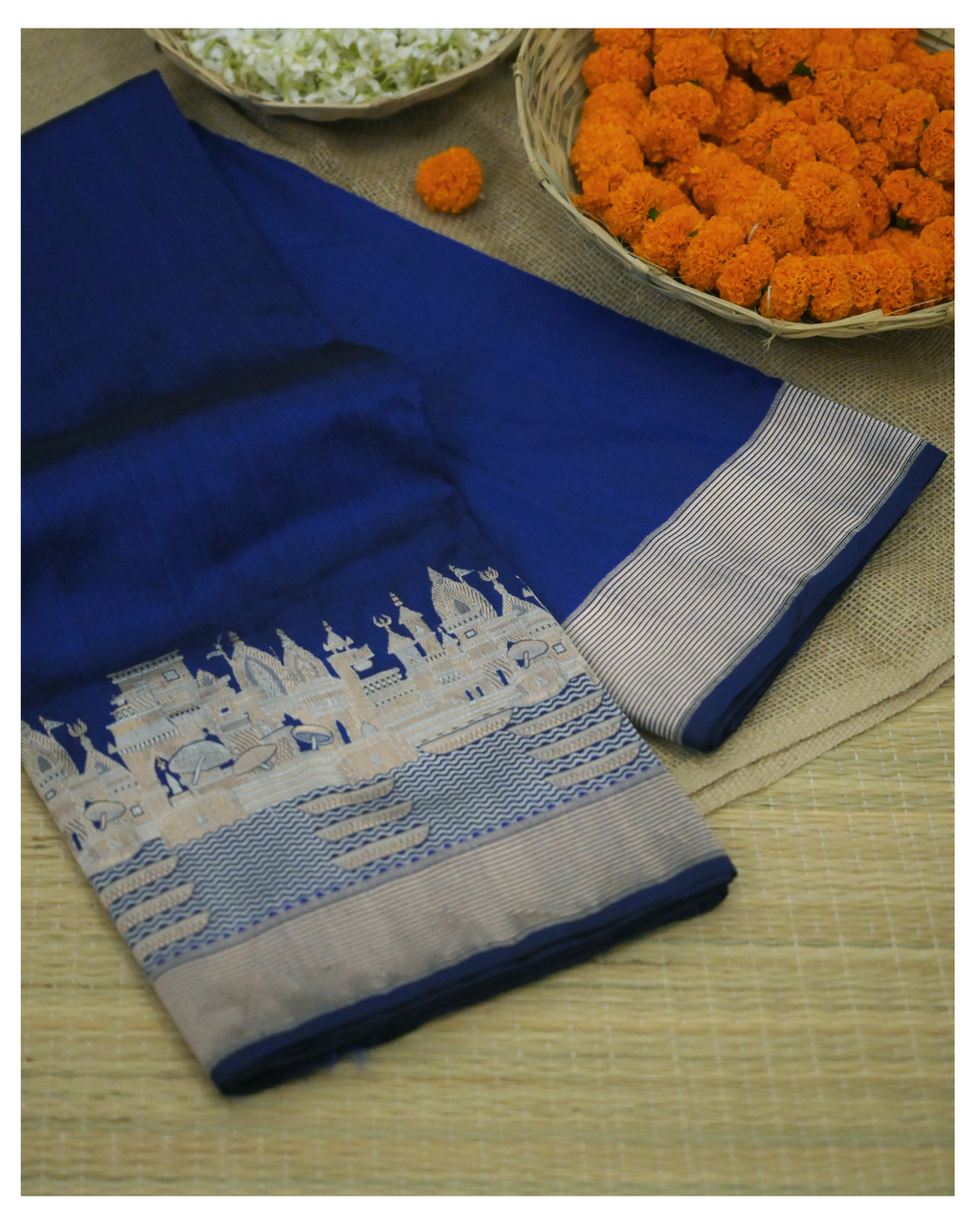 Pure Katan Silk Handloom Banarasi Saree