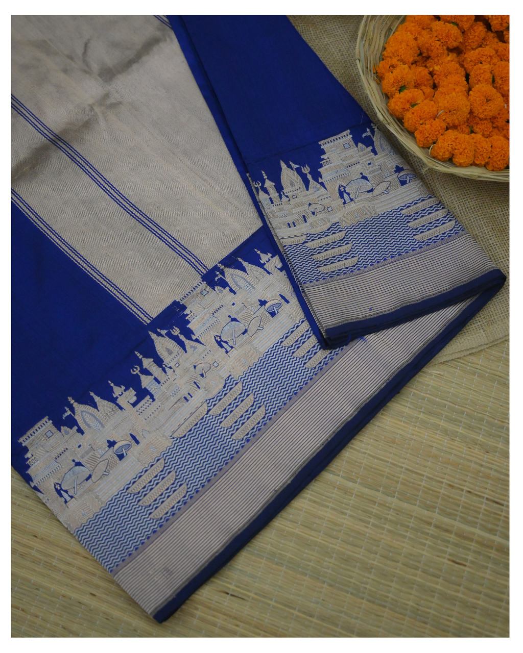 Pure Katan Silk Handloom Banarasi Saree