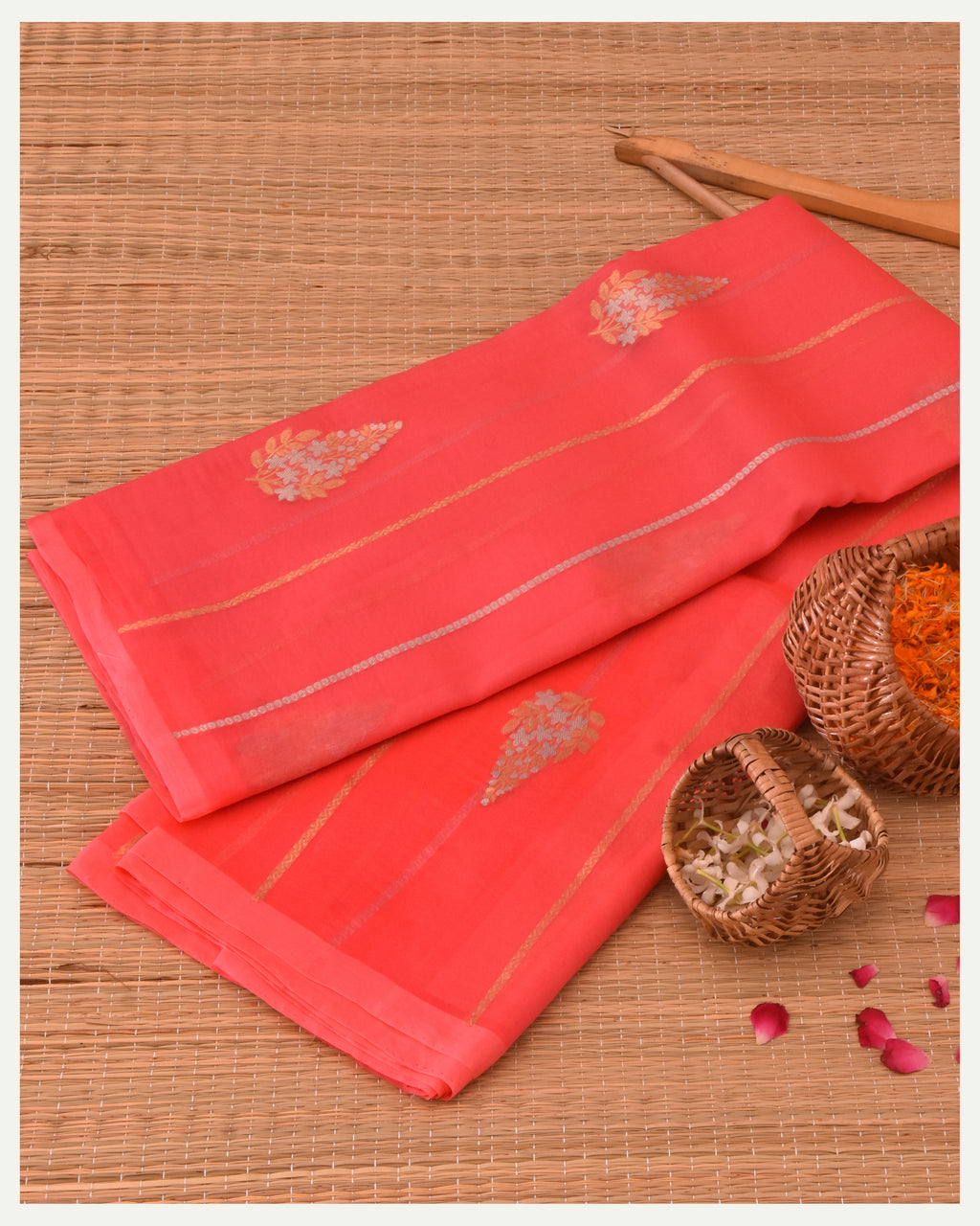 Banarasi Kora Organza Silk Saree