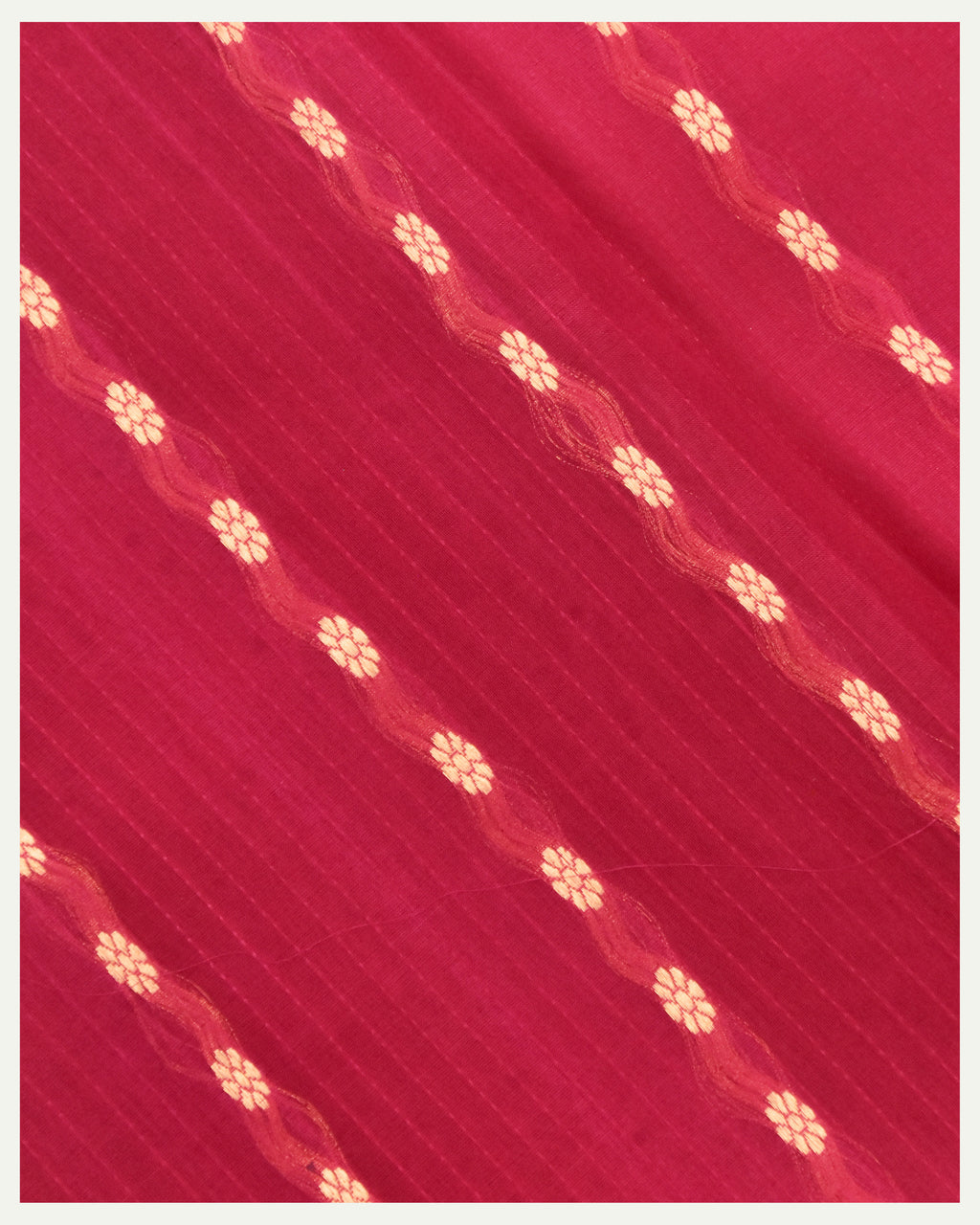 Pure Banarasi Handloom Kora Silk Saree