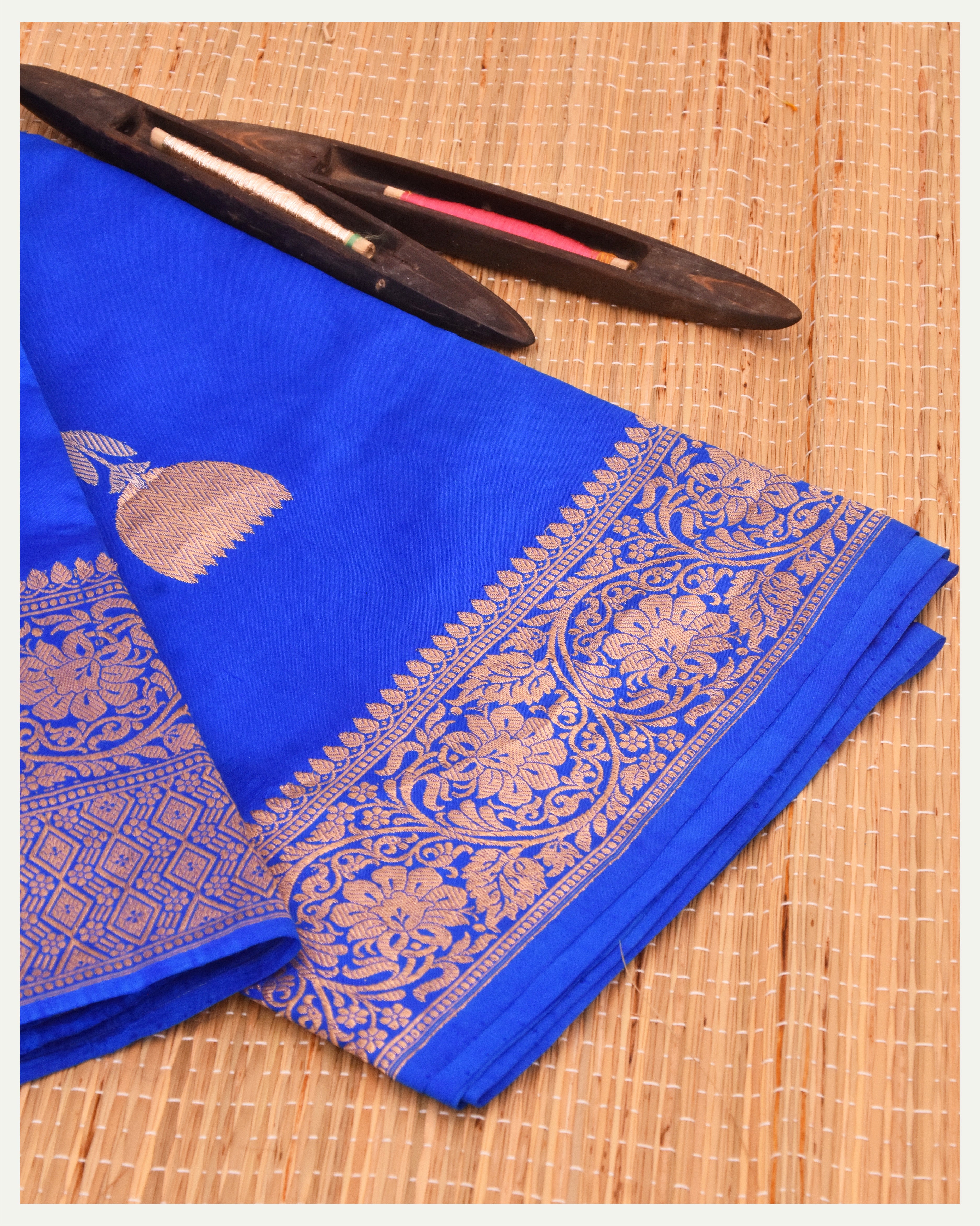 Raw Mango Silk Saree