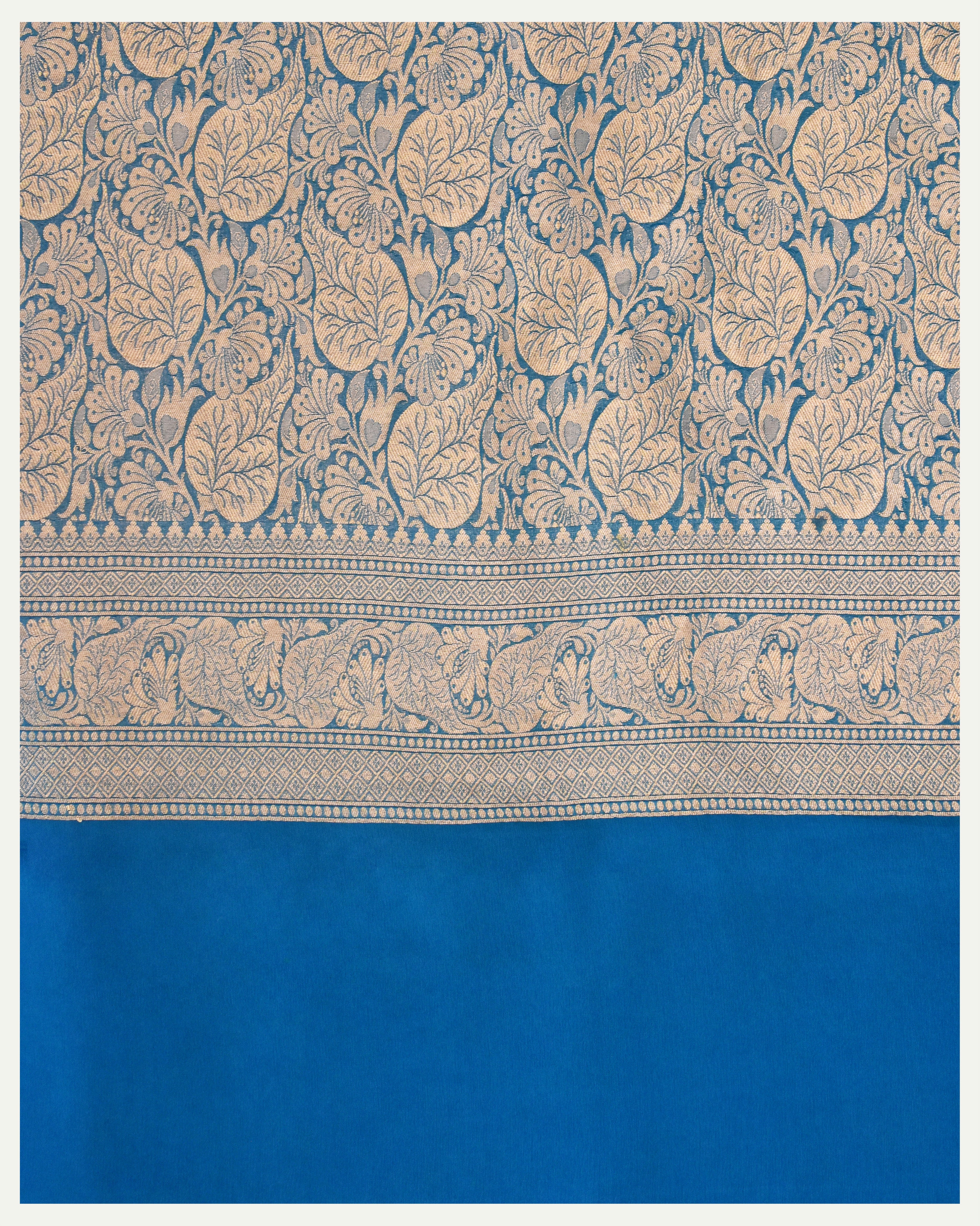 Khaddi Georgette Handloom Banarasi Saree